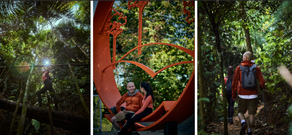 KL East Park is a 53-acre secondary rainforest that is a component of the Bukit Tabur and Klang Gates Quartz Ridge.