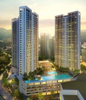 Mezzo is sited in The Light City in Penang.