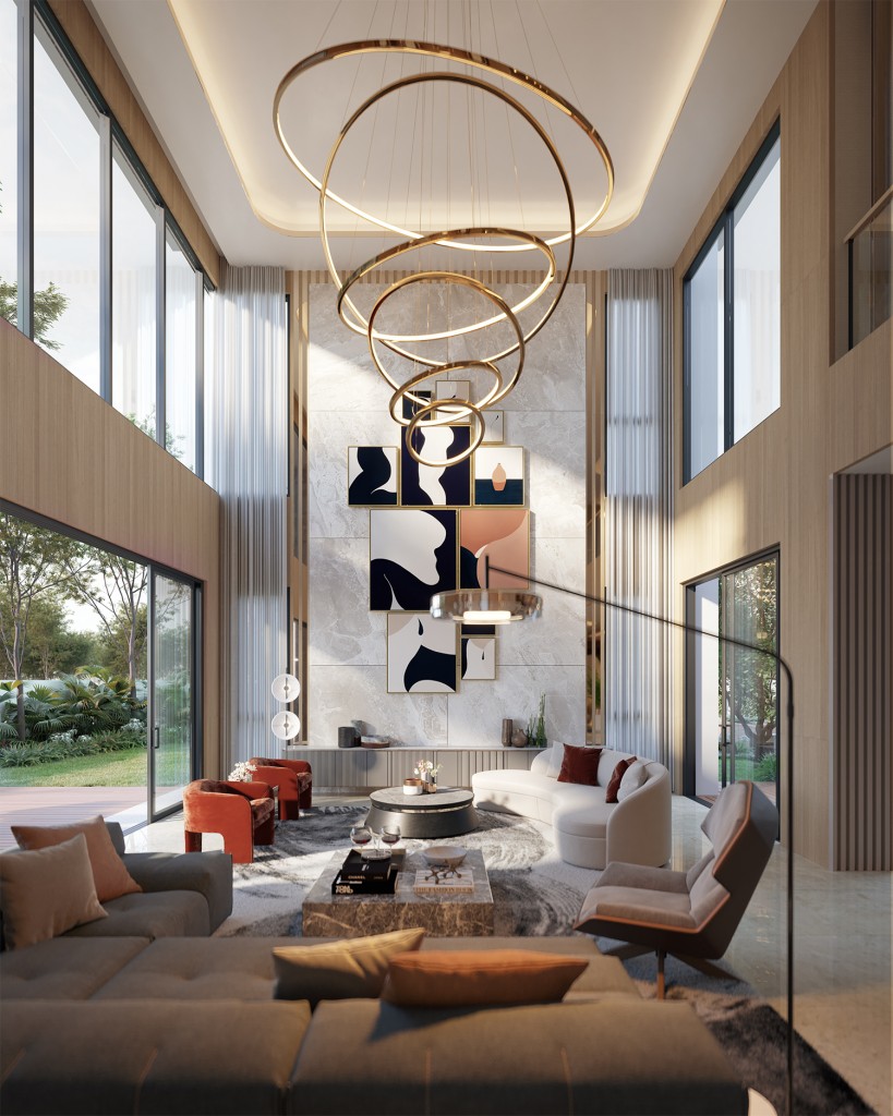 (Create an exquisite and distinctive living space.