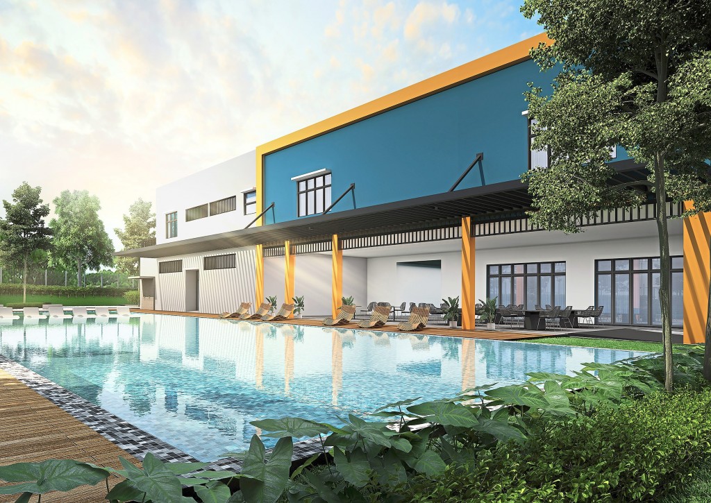 Residents get to enjoy a total of 40 facilities including the double-storey clubhouse by the swimming pool.