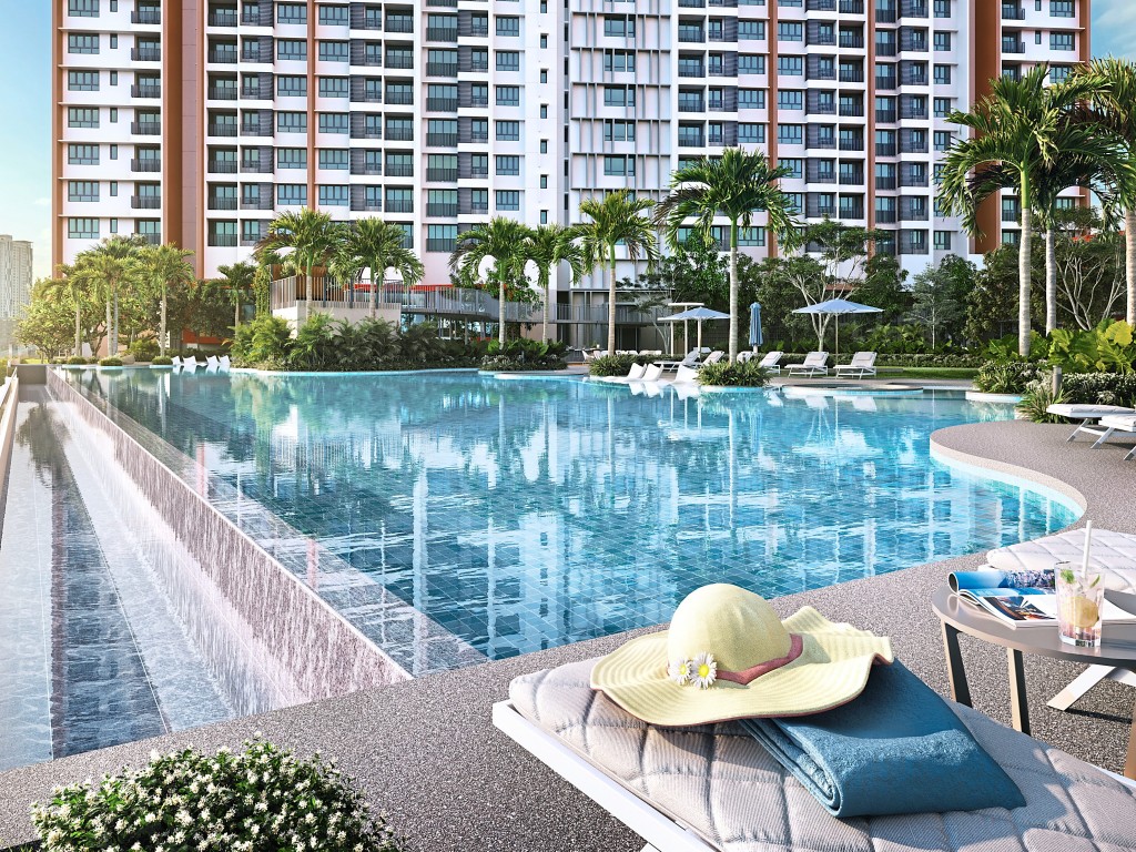 Skyline Kuchai has something for every family member, including an infinity pool for a family day spent close to home or to unwind.