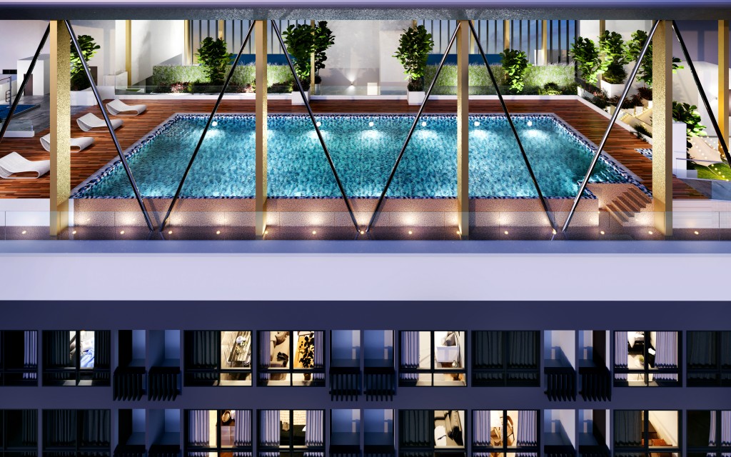 Ideal for a chic, modern lifestyle, the apartment comprises a total of 661 units.