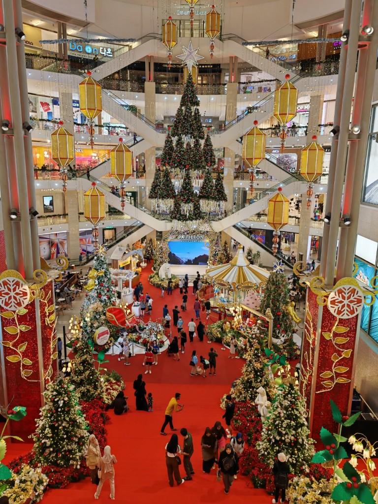 Pavilion Bukit Bintang's beautiful Christmas decorations this year.