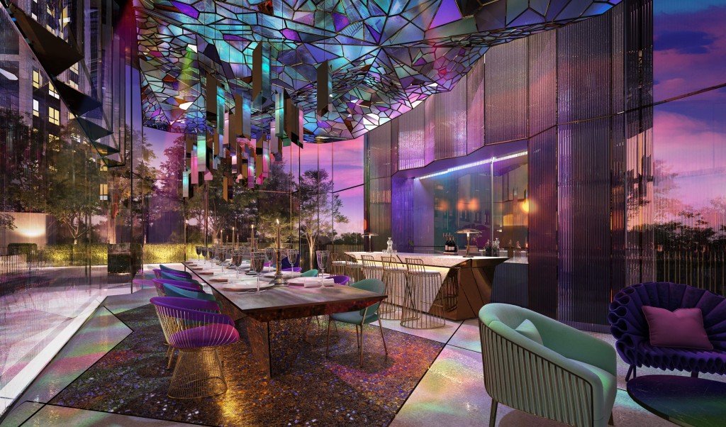 One of the Est8’s distinctive interior designs.