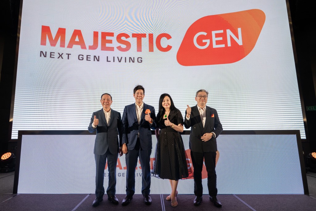 (From left) Hoo, Ta, Lim and Bong during the official launch event.