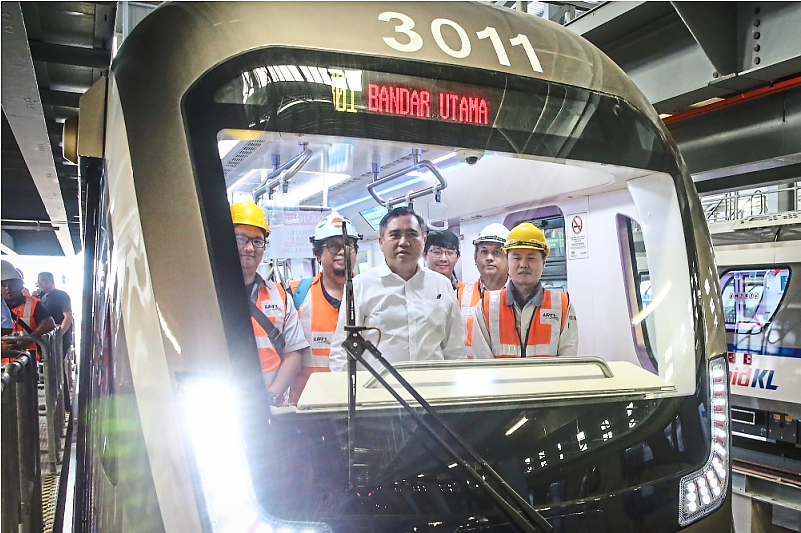 A host of public amenity upgrade works in Shah Alam is set to be ready between this year and next. To name two, there are the WCE, connecting Shah Alam and KESAS Expressway and the LRT Line 3, which will start operating on March 1, 2025, as announced by Transport Minister Anthony Loke (front, centre).