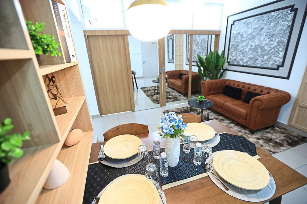 Units come with furnishing packages for those who want ease of moving in.