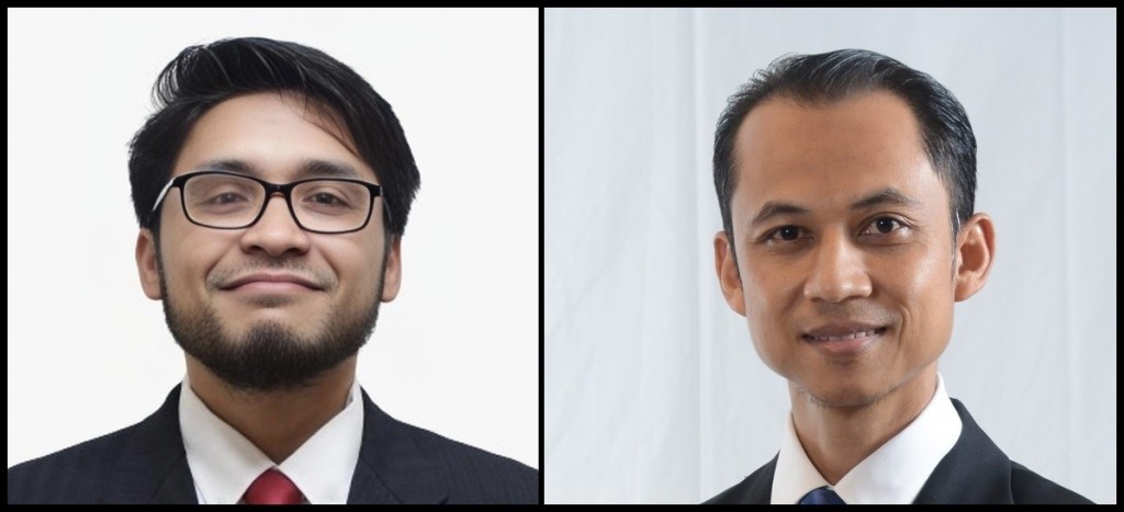 Ahmad Shahir Mohamad (left) and Mohd Khairolden Ghani (right).
