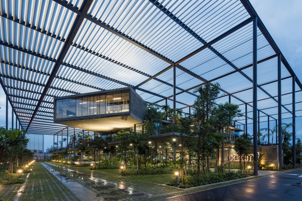 Paramit Malaysia’s forest-concept factory and other green building features are a  boost to staff productivity.