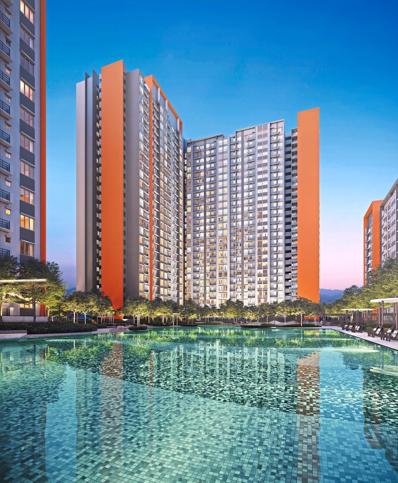 An artist impression of M Nova from the wading pool.