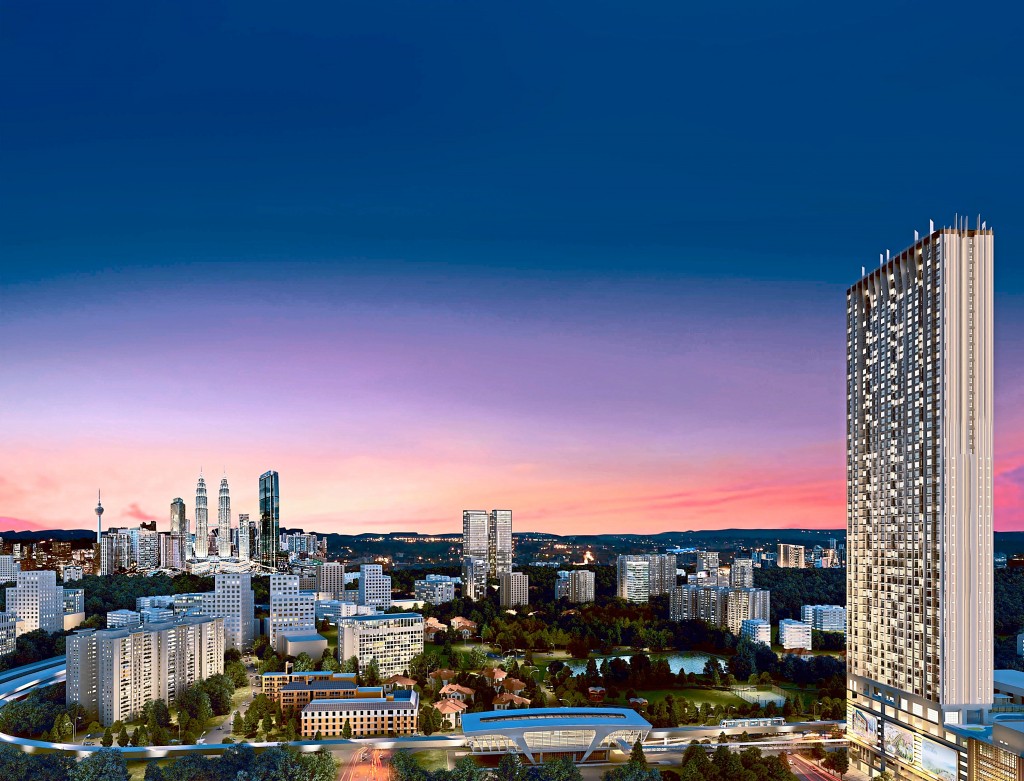 Just a few short steps away is the Jelatek LRT station, making it convenient for both residents, workers and visitors to reach the city centre.