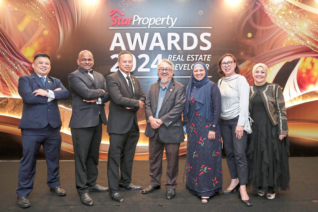 The StarProperty Real Estate Developer Awards 2024 panel of judges.  —YAP CHEE HONG/The Star