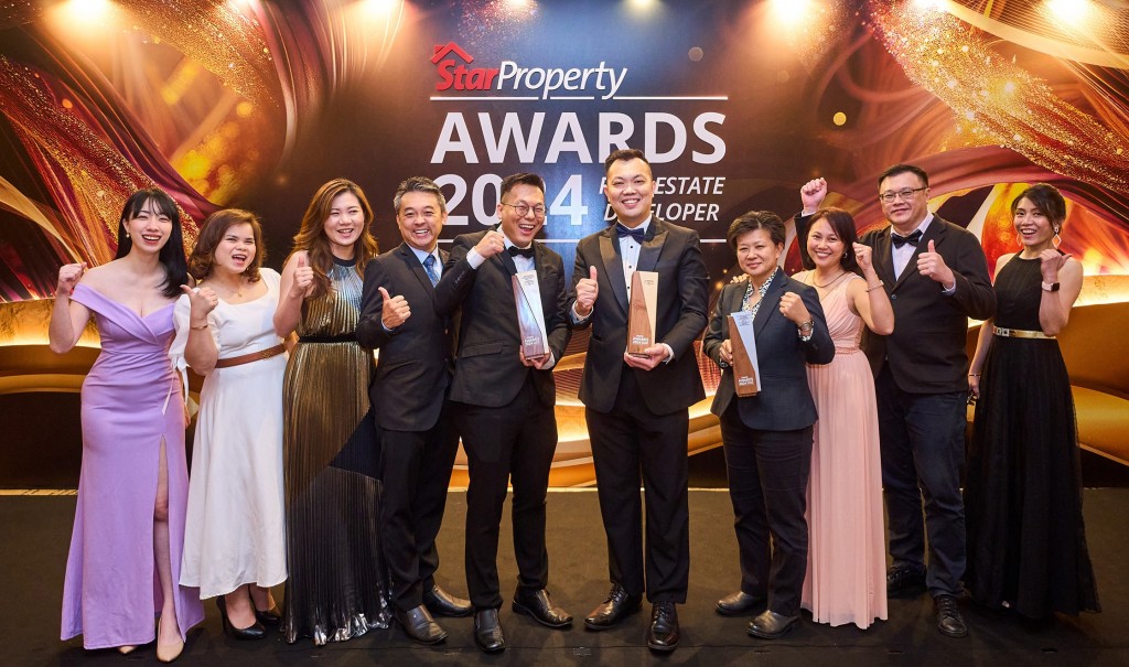 The SkyWorld team celebrates the triple win. 