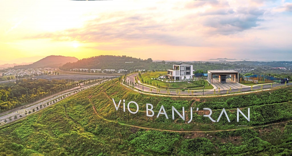 Vio Banj’ran is an exclusive hilltop development in Seremban.