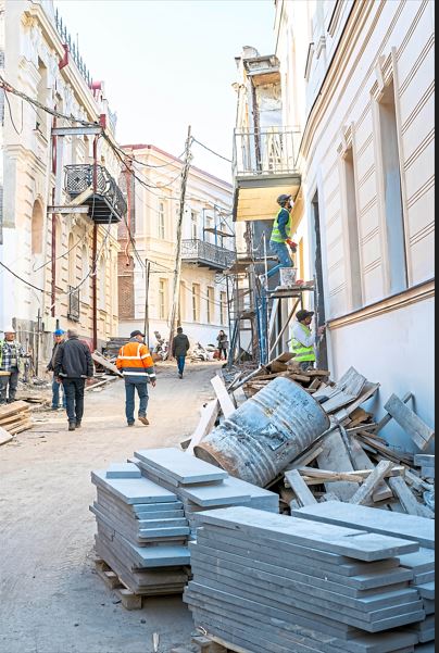 As buildings age, the need for refurbishment becomes more pressing.