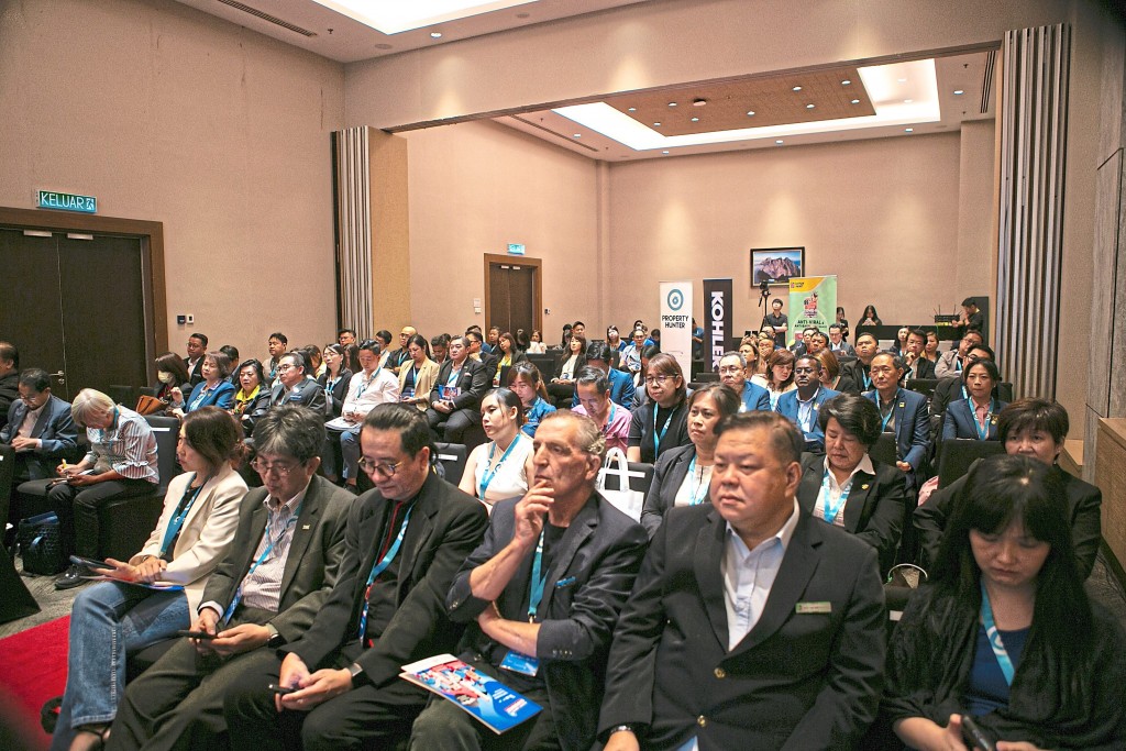 The elite C-level delegates in attendance at the conference.