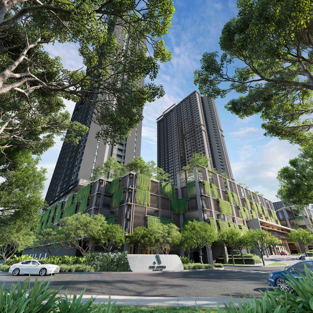 The Atera is a mere 400m from the Asia Jaya LRT station.