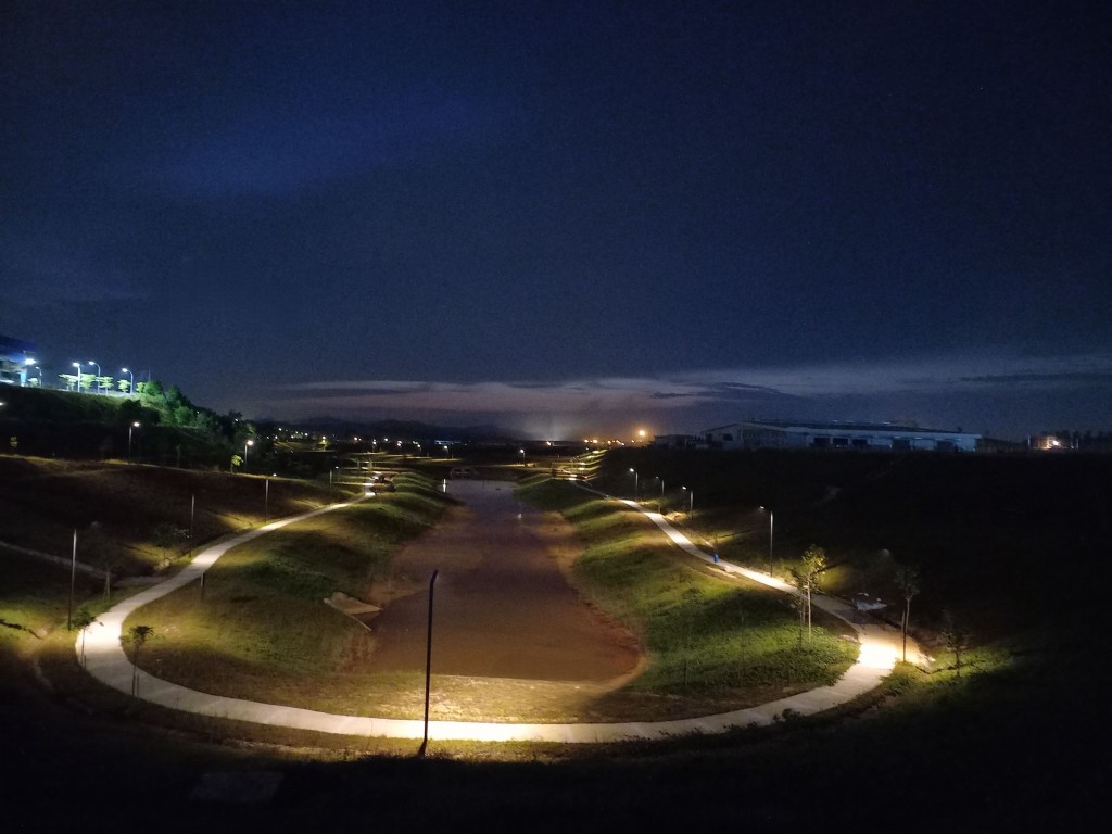 The Central Park provides a space for recreation and work-life balance.