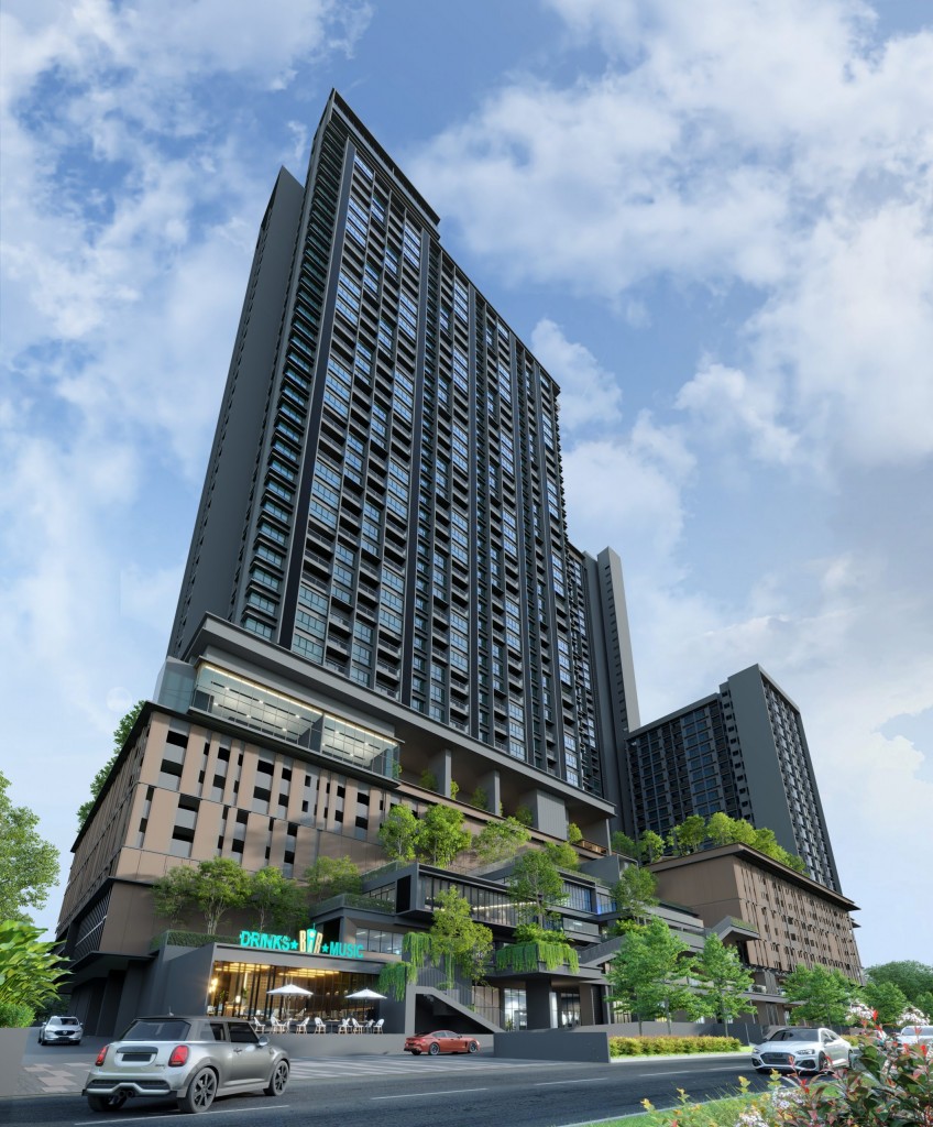 Avantro Residences at Bandar Kinrara captures the eye with its commercial and residential blend