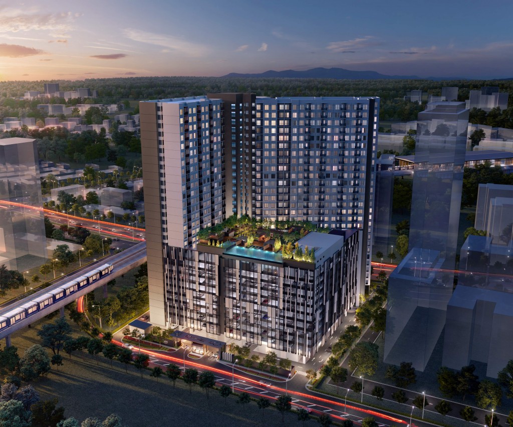 An artist impression of Tujuh Residences.
