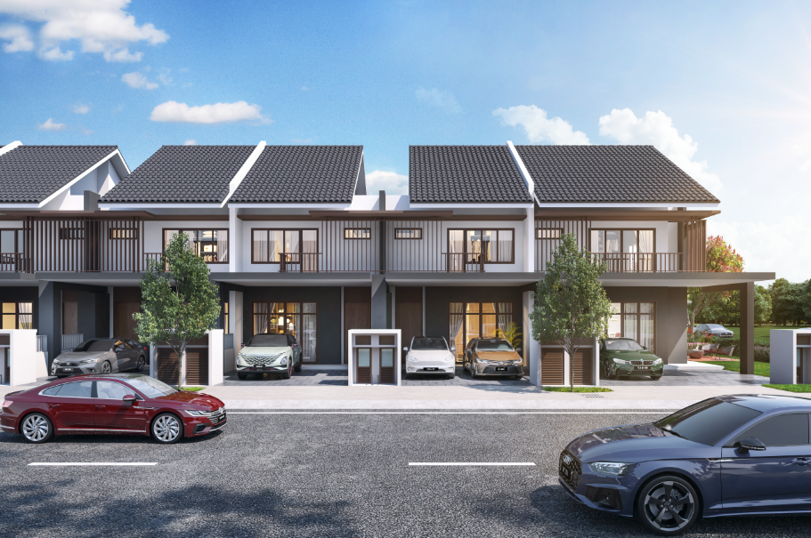 Ample parking spaces and wide roads make parking a breeze.