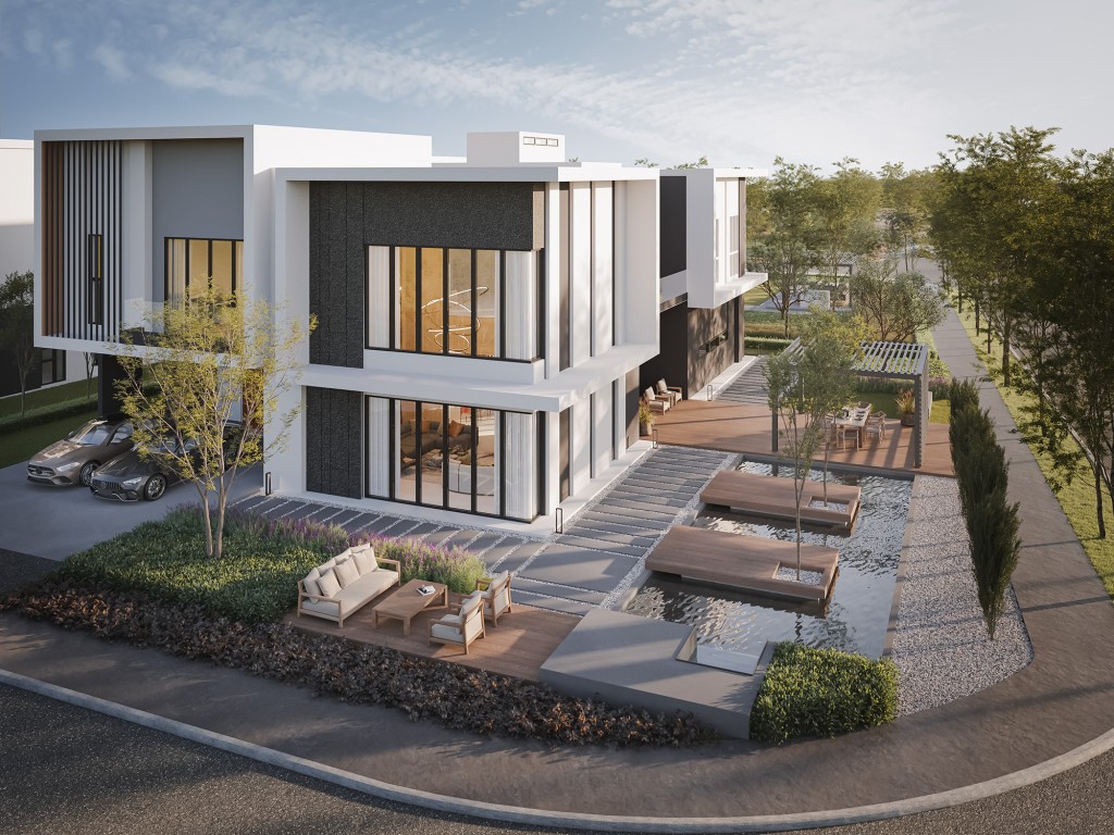 An artist’s impression of Resort Villa.