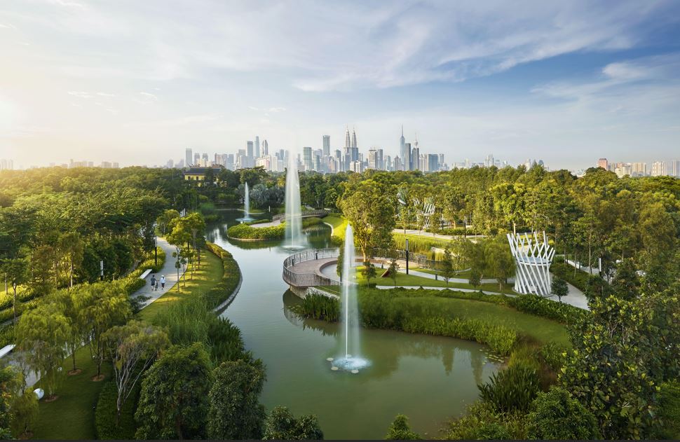 Nature flourishes at SkySanctuary Central Park, naturally purifying and enhancing urban living.