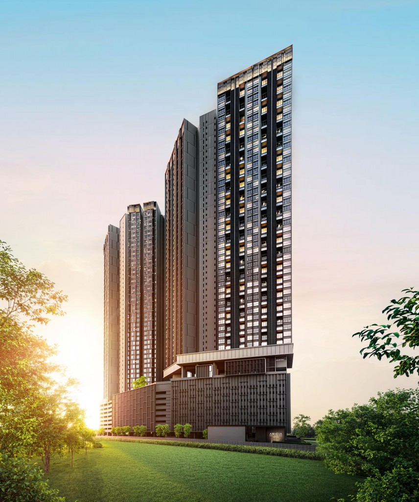 Aricia Residences is just one stop from TRX via the MRT.
