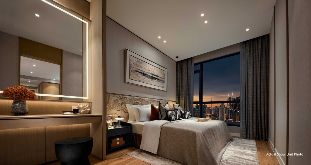 Meticulously crafted with a breathtaking KL cityscape.