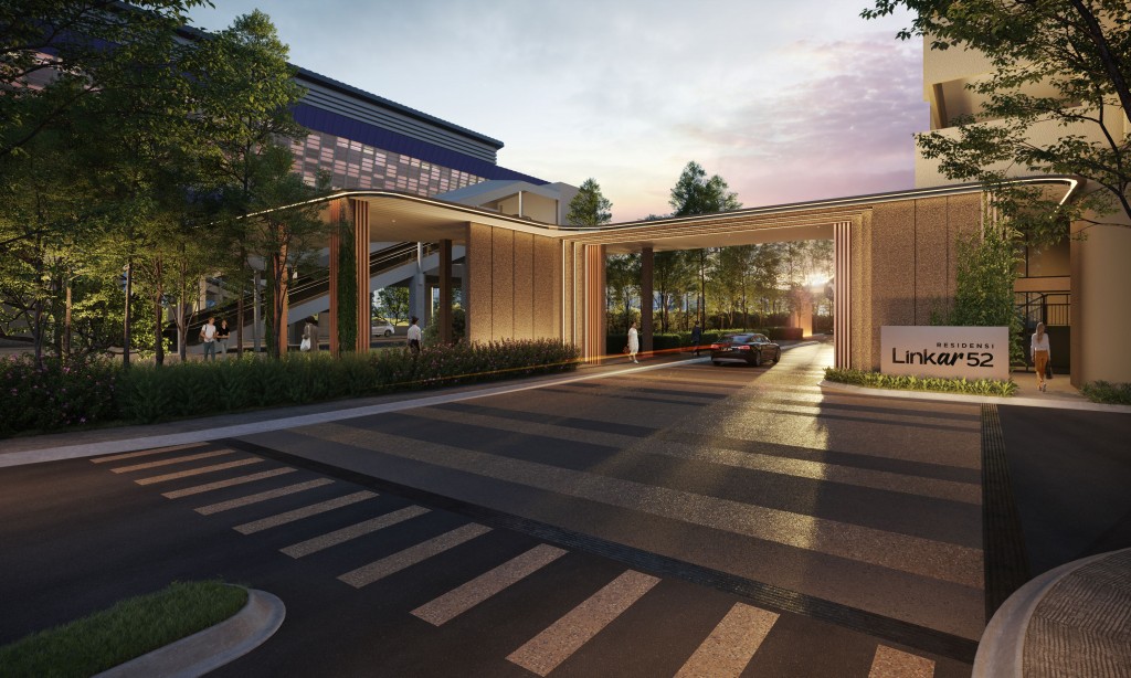 The entrance to Linkar52 hints at its unparalleled design.