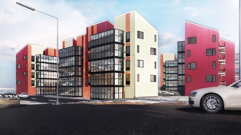 The partnership aims to provide efficient, climate-resilient homes using modular construction which is suited for Greenland's environment.