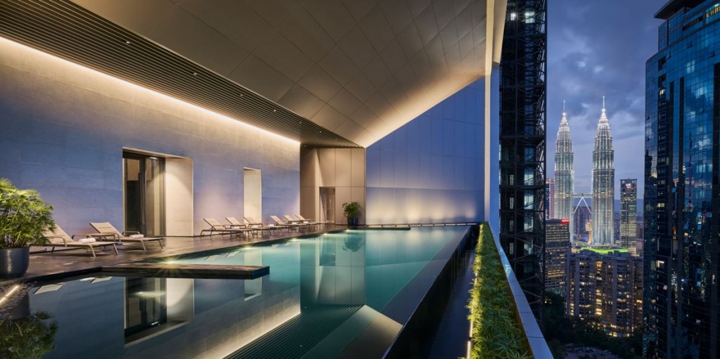 Best of class facilities with a view of the metropolitan skyline.