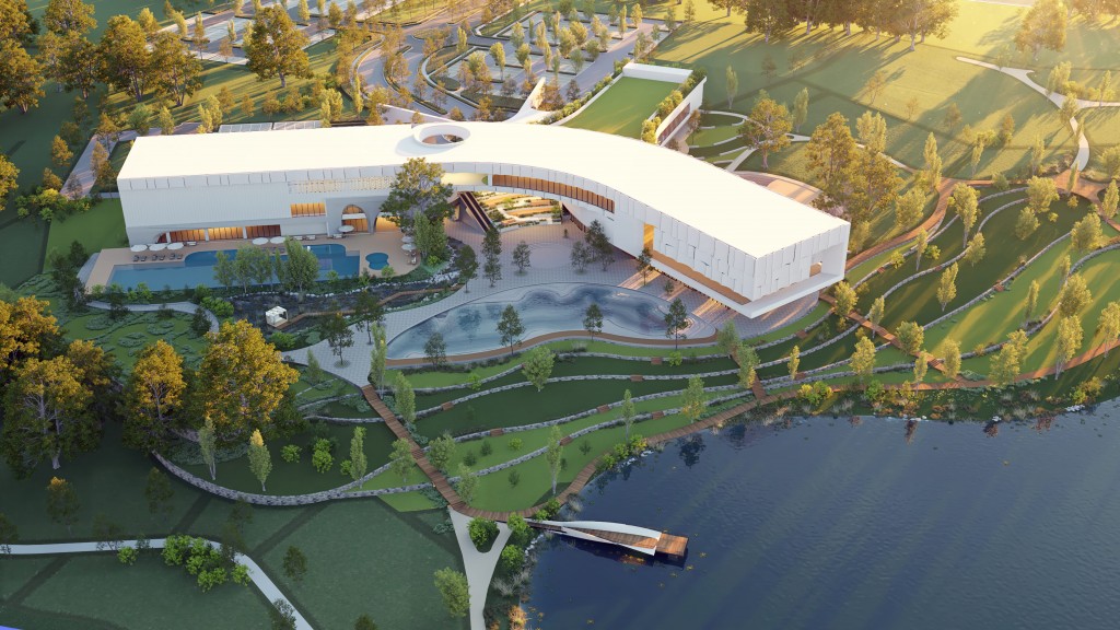 MVV TechValley is designed with green spaces and recreational zones with a 232,000sqft clubhouse.