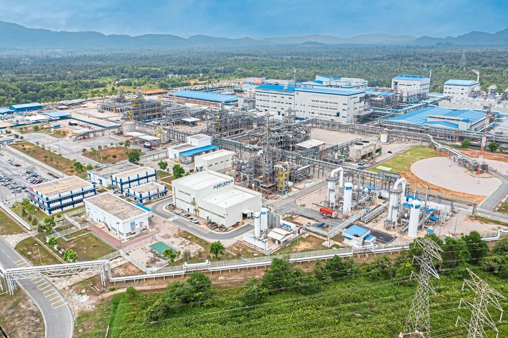 An aerial view of the Kerteh Biopolymer Park. Pic courtesy of ECERDC.