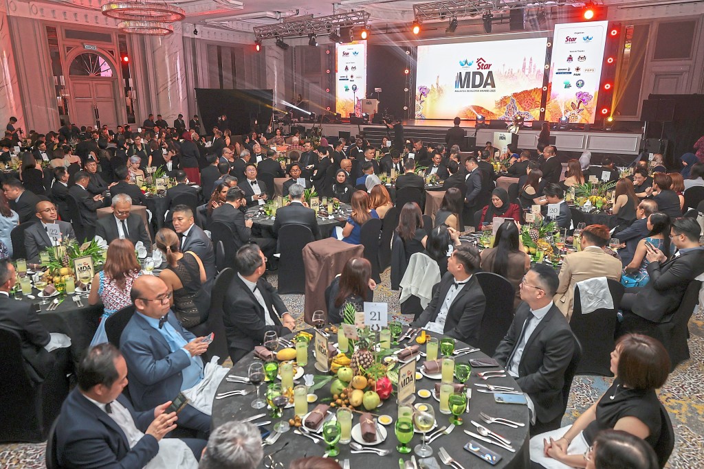 Attendees at the Malaysia Developer Awards (MDA) 2025 gala night in JW Marriott Hotel Kuala Lumpur, October 16, 2026. — GLENN GUAN/The Star