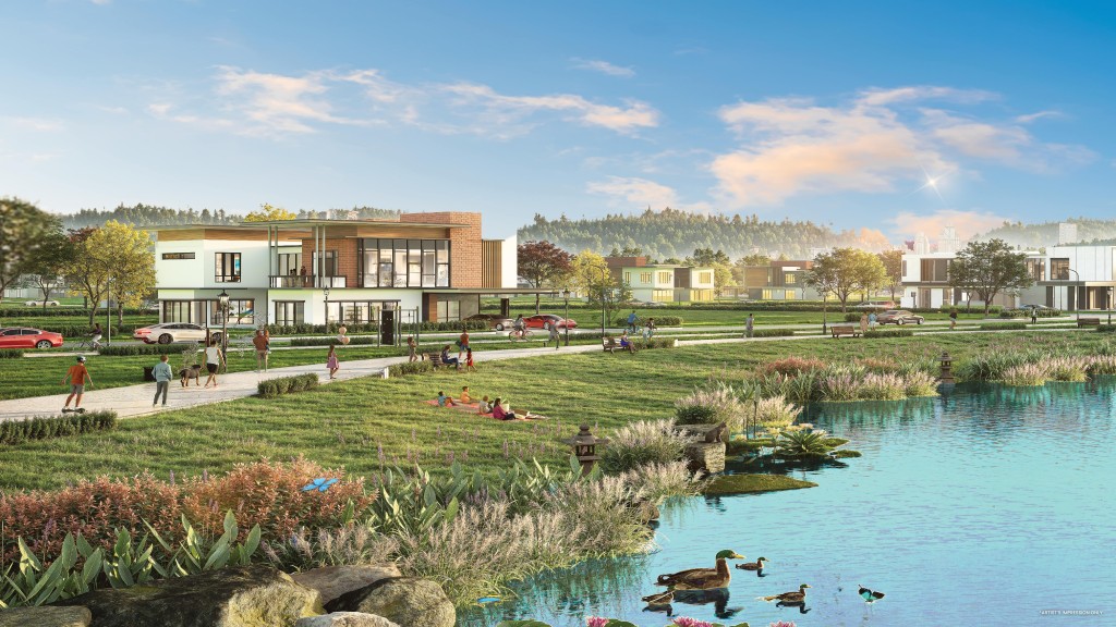 Regent’s Park offers ideal land sizes for the crafting of dream homes in its design-and-build package. 