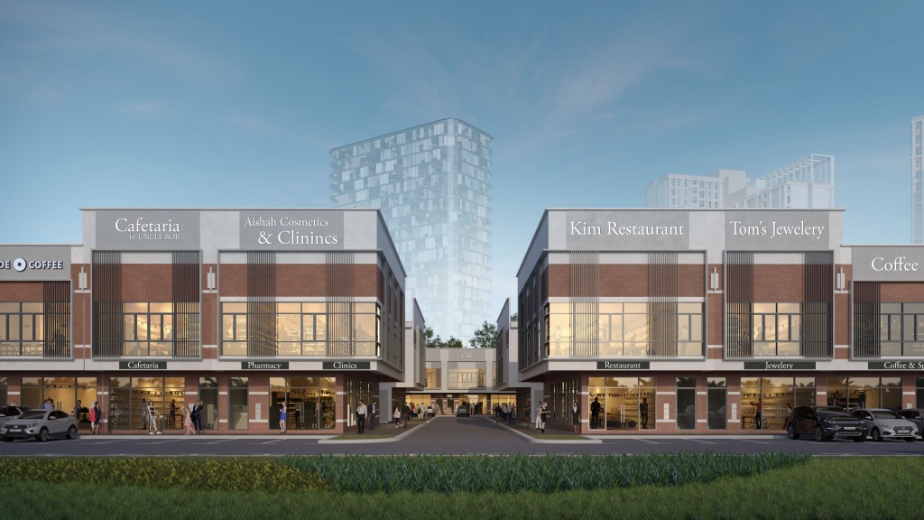 The different lot configurations provide a diverse range of options for businesses.