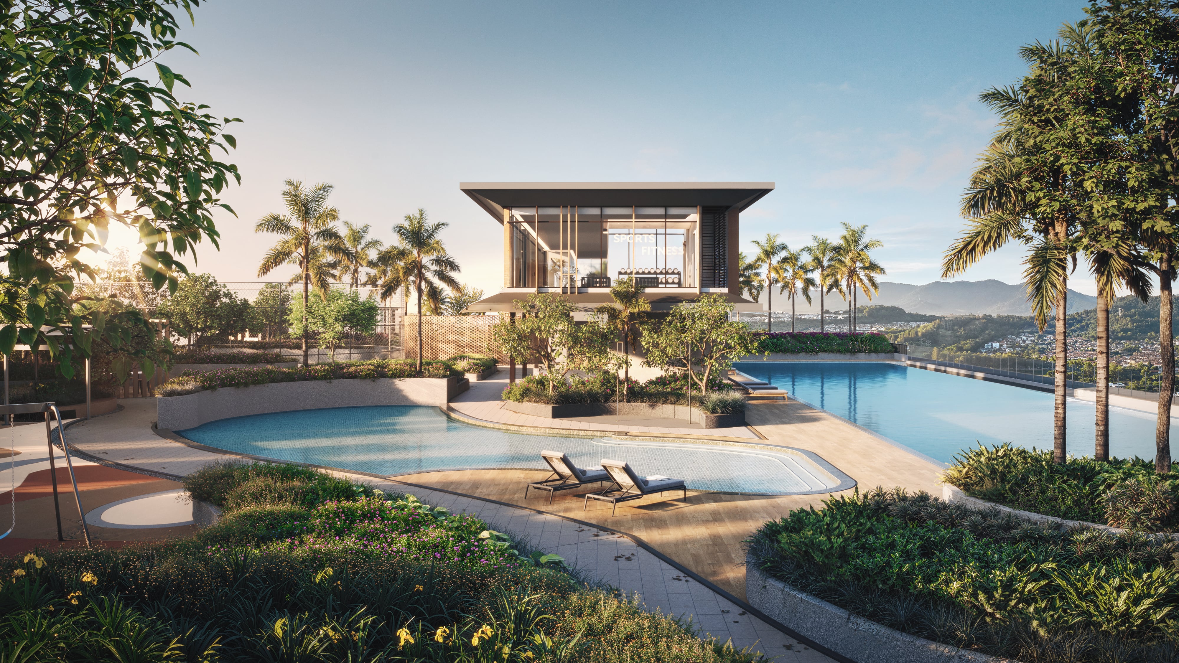 Picture of 7,095 Garden View From Above Stock Photos, High-Res Pictures, and ...