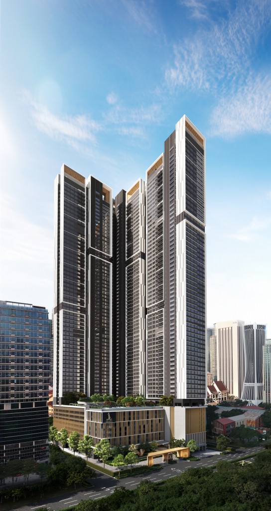An artist's impression of TSLAW Land’s Skyline Embassy.