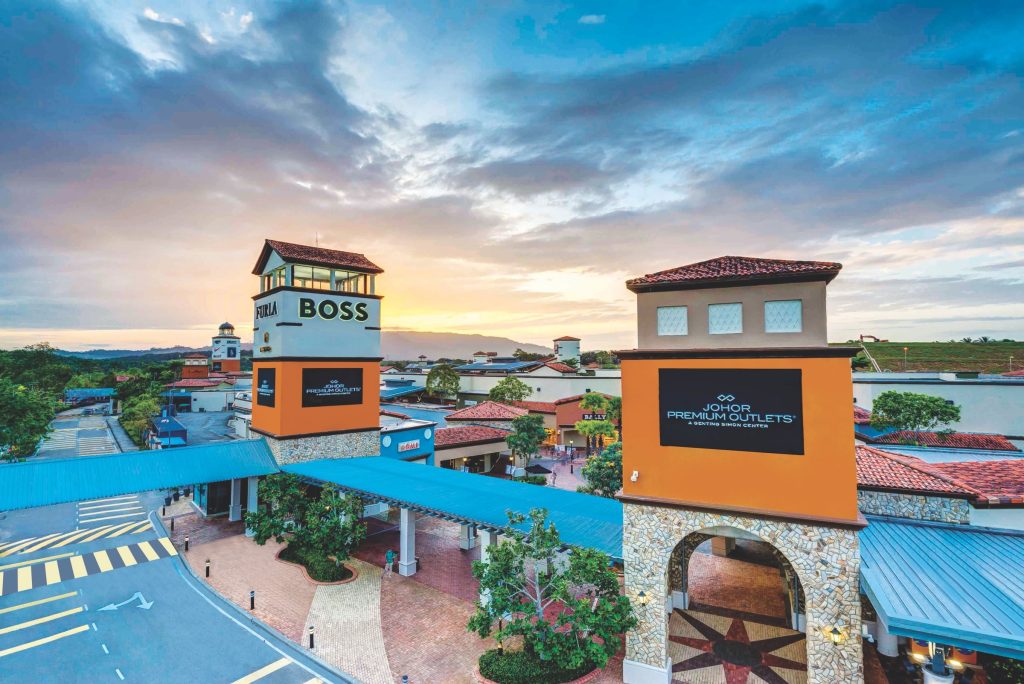 The Johor Premium Outlets form one of Indahpura’s retail backbones.